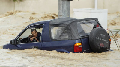 Flashflood Vehicle - Photo by John Locher