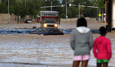 Flashflood Vehicle - Photo by John Gurzinski