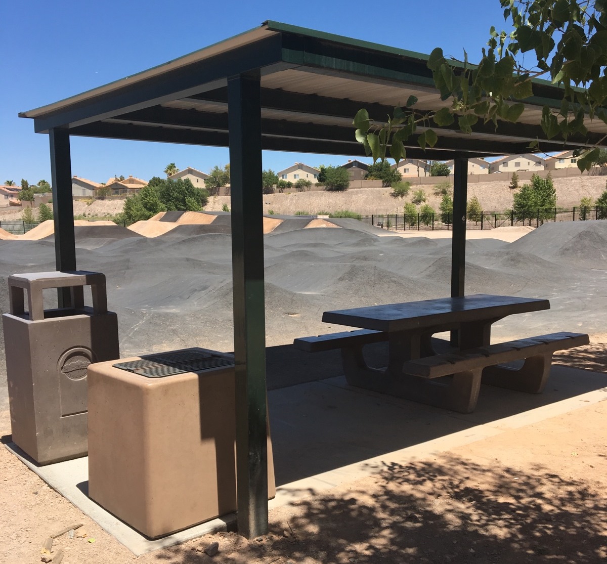 Arroyo Grande BMX Track picnic shelter