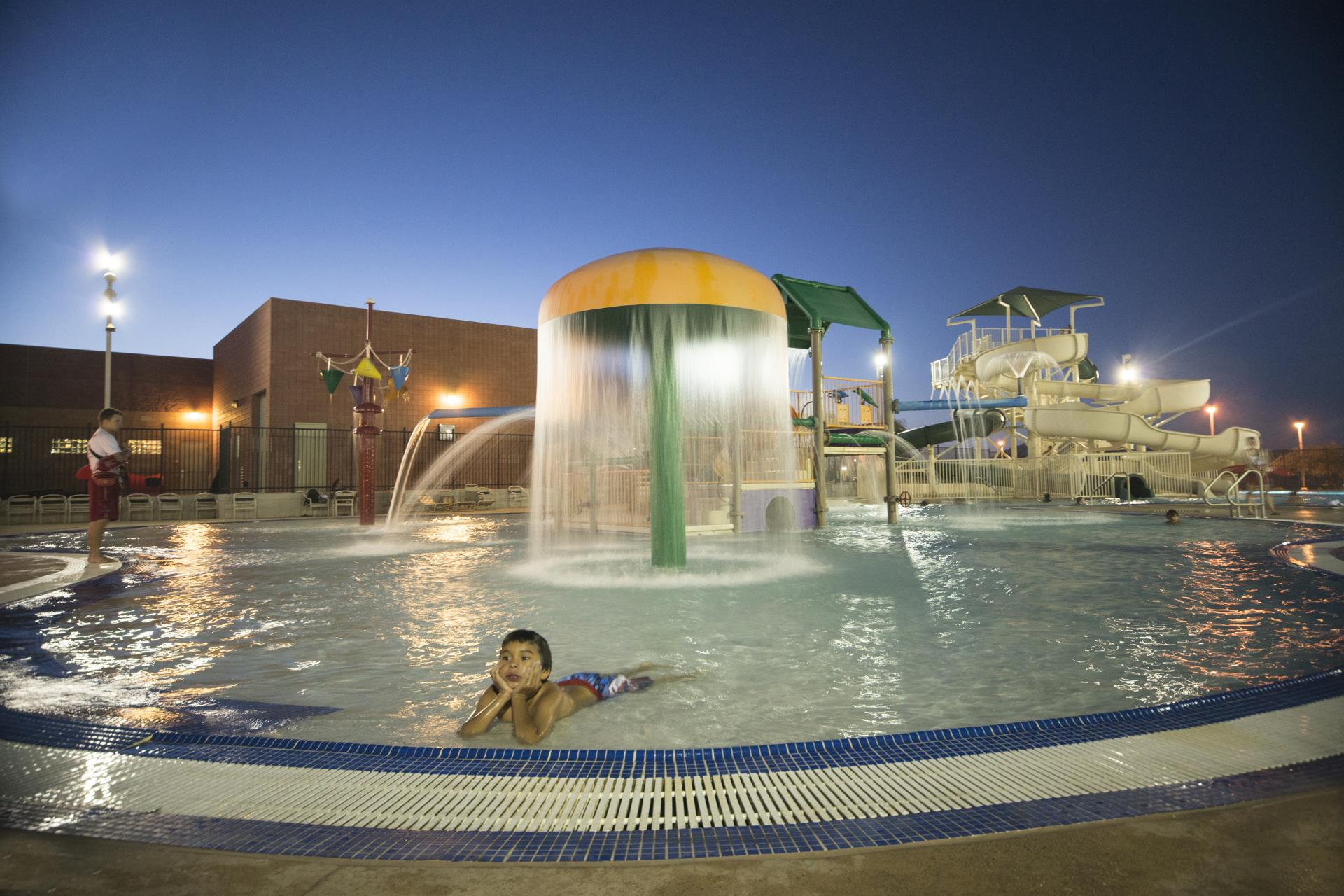 Dive-in movie night