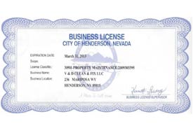 Business License Image